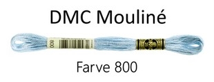 DMC Mouline Amagergarn farve 800
